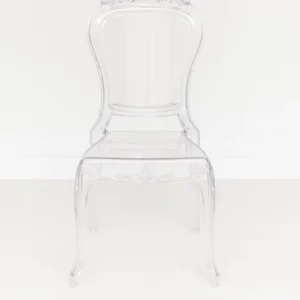 Clear Ghost Victorian Chair